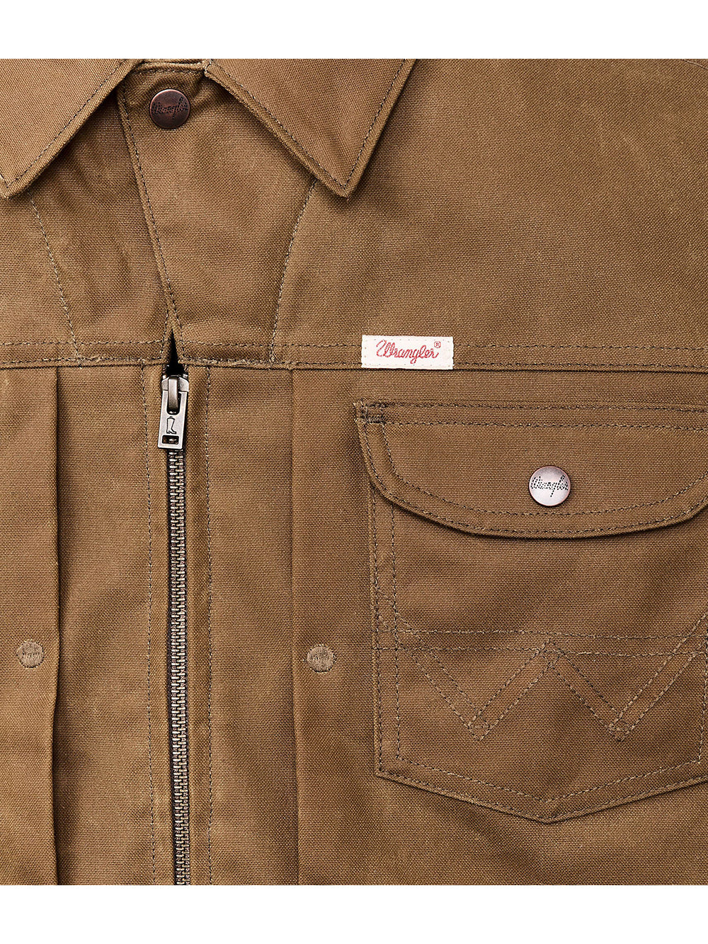 FILSON-FILSON X WRANGLER ADVENTURE JACKET-FMCPS0148 TAN
