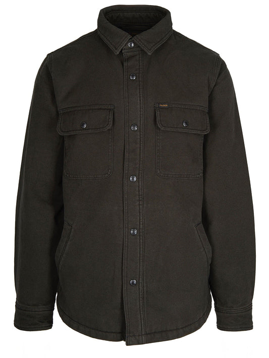 FILSON-FLEECE LINED JAC-SHIRT-FMOSH0006 302 PEAT