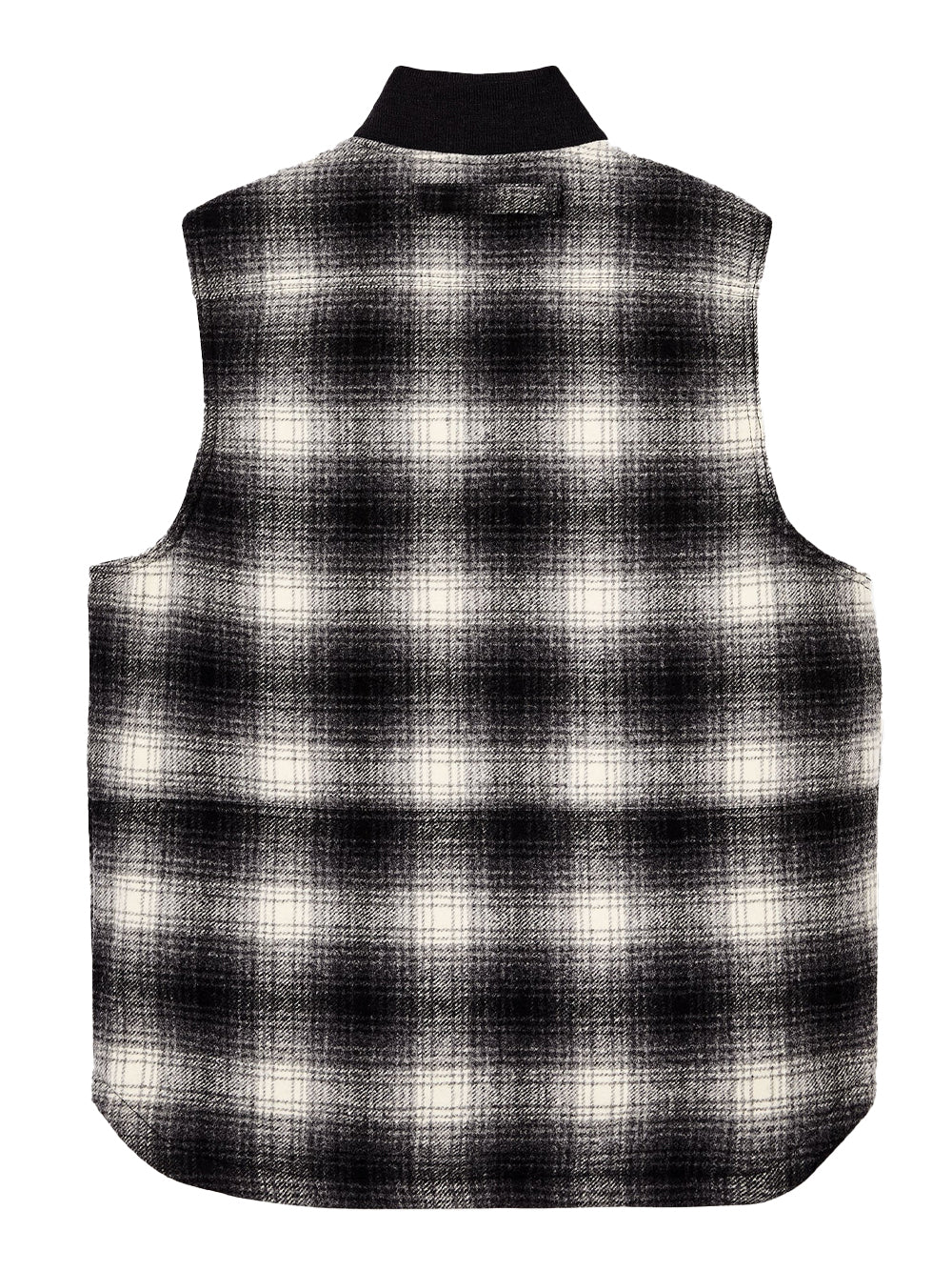 FILSON-INSULATED WOOL WORK VEST-FMGIL0056 014 CHARCOAL OMBRE