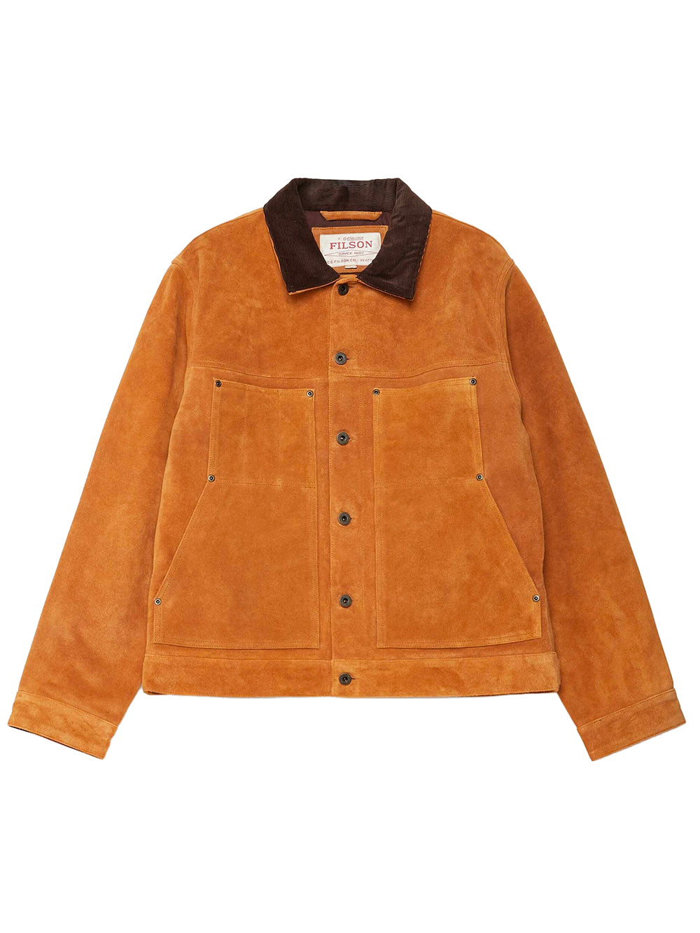 FILSON-SUEDE SHORT CRUISER-FMCPS0133 797 SADDLE BROWN