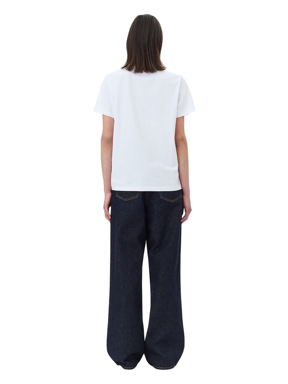 GANNI-BASIC JERSEY LEOPARD RELAXED T-SHIRT-T4124 LEOPARD 943