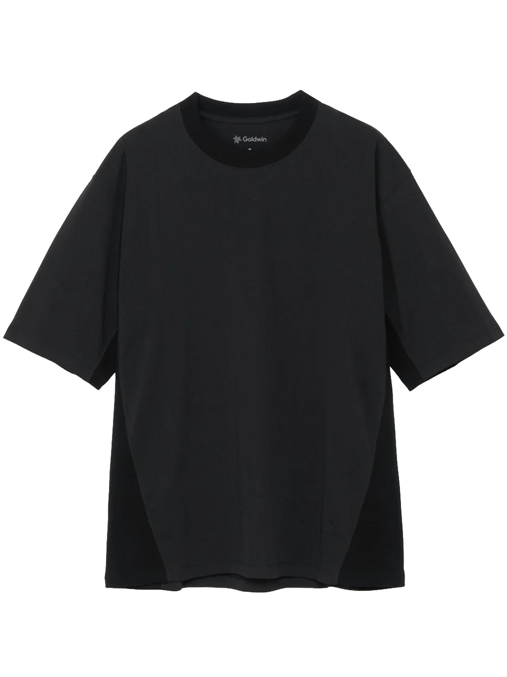 GOLDWIN-FINE TRICOT T-SHIRT-GL66145 BLACK
