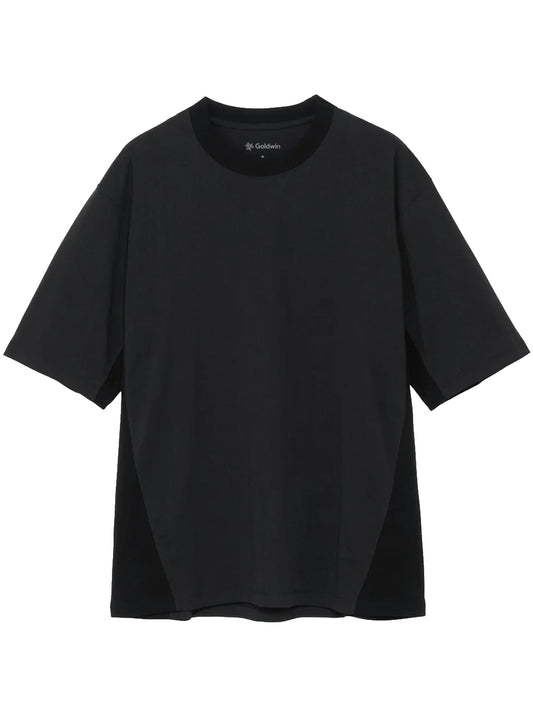 GOLDWIN-FINE TRICOT T-SHIRT-GL66145 BLACK