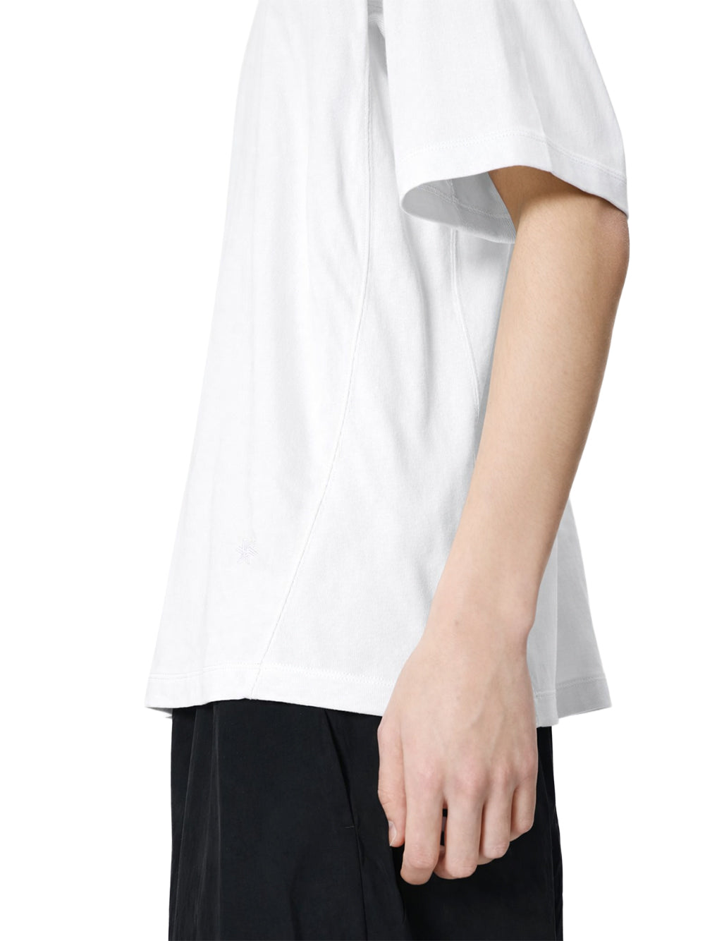 GOLDWIN-FINE TRICOT T-SHIRT-GL66145 WHITE