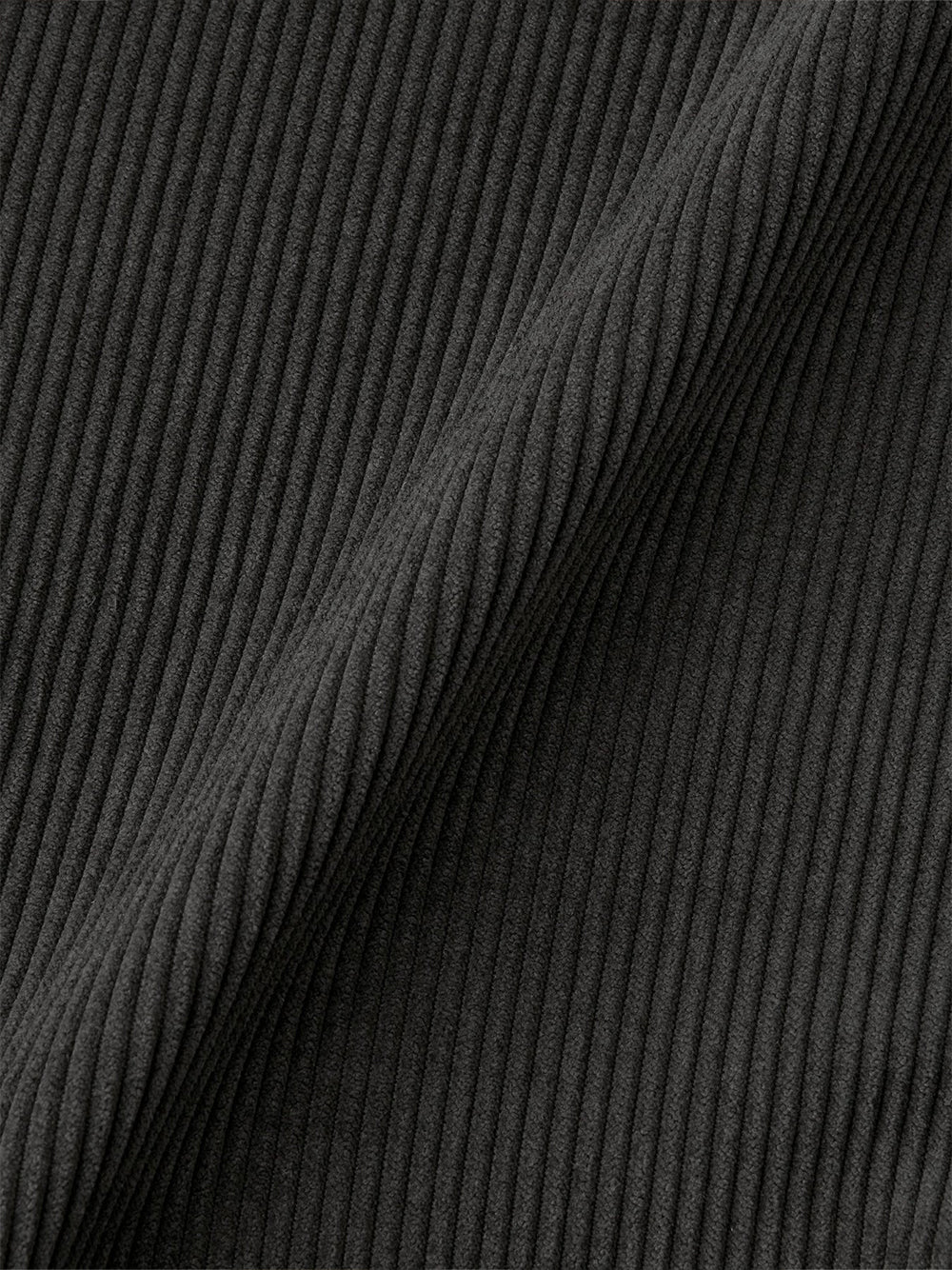 GOLDWIN-FINE WALE CORDUROY STRAIGHT PANTS-GL75376 BLACK