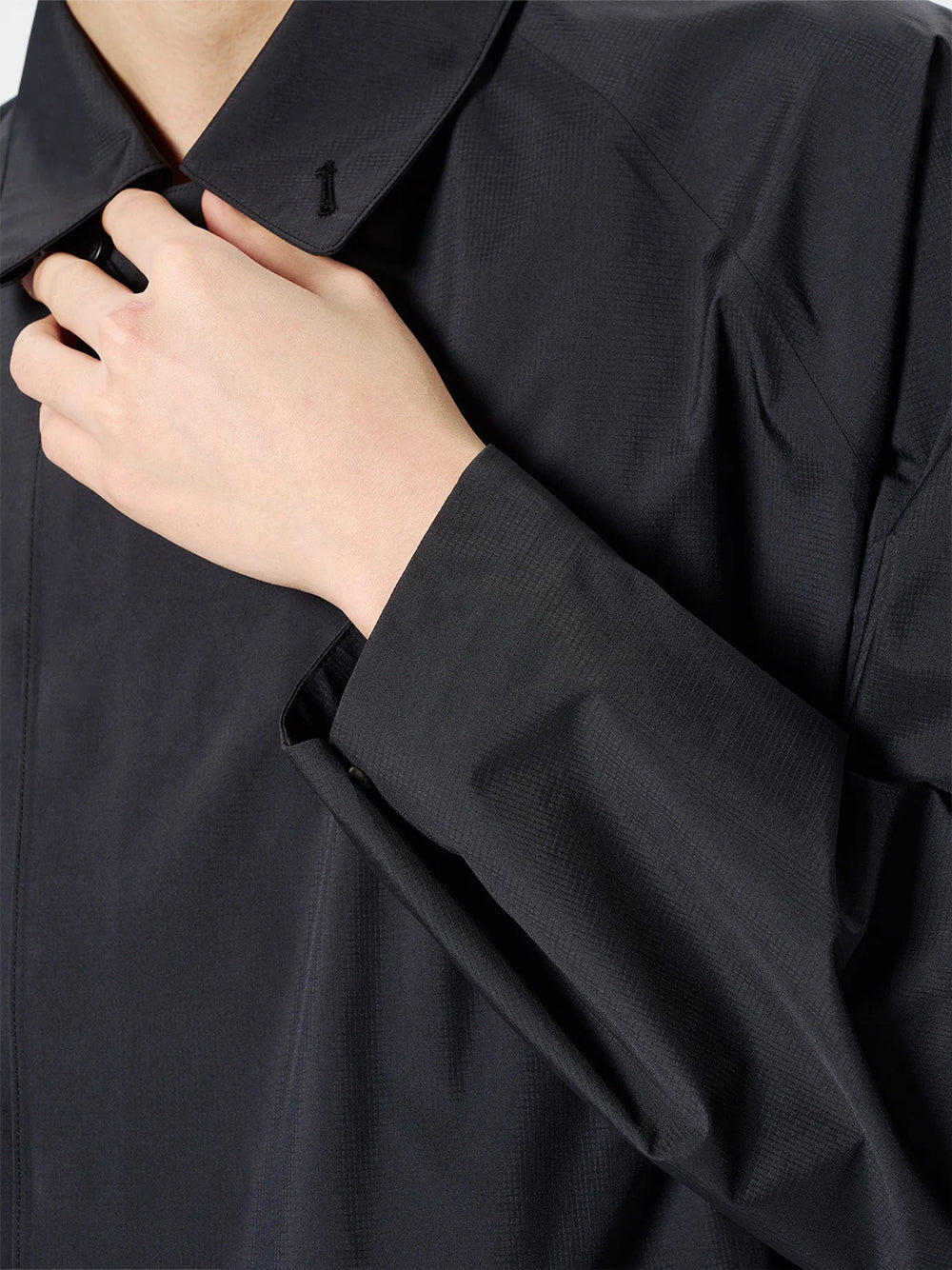 GOLDWIN-GORE-TEX 3/4 OVER COAT-GL05141 EBONY GRAY