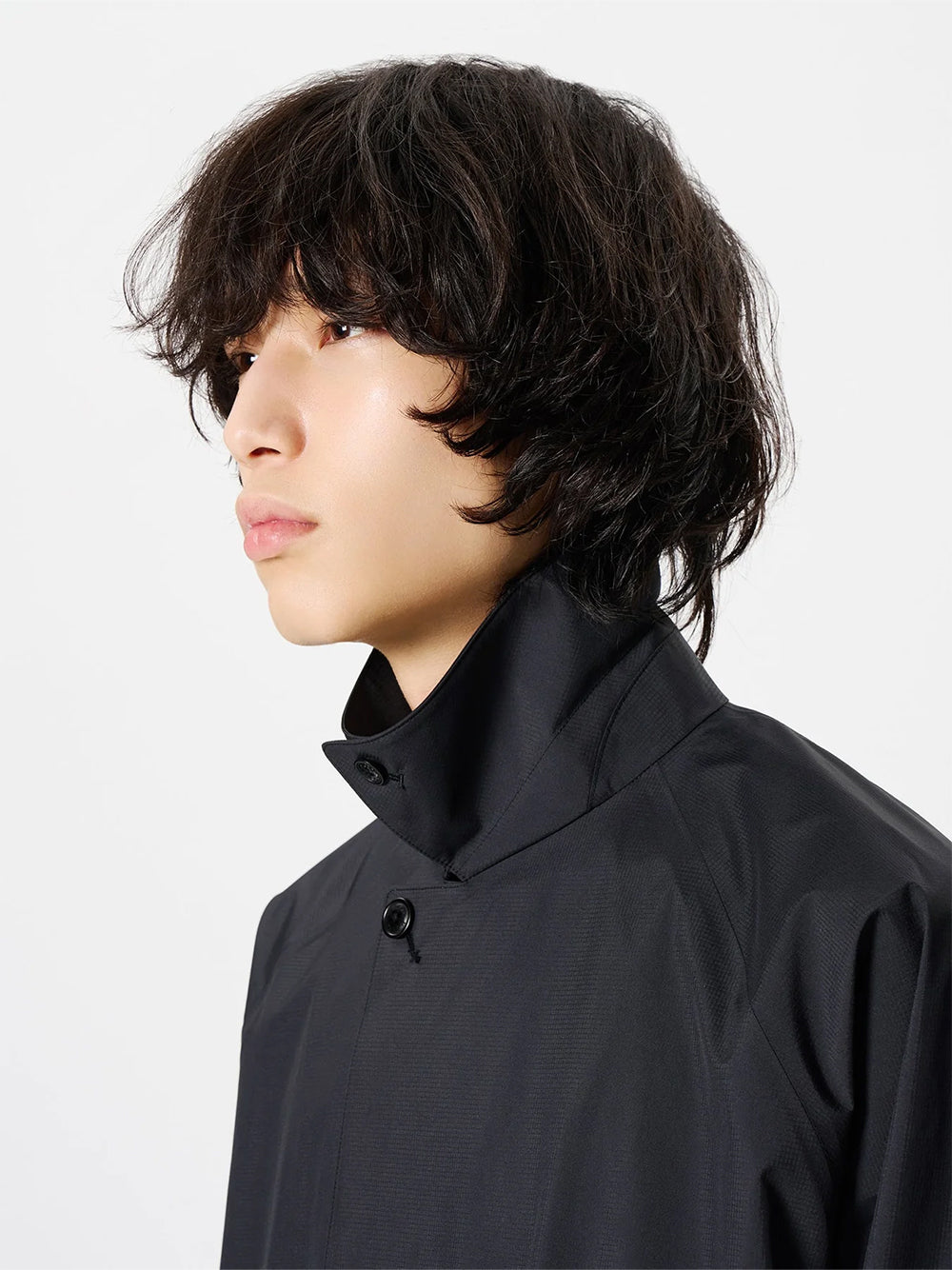 GOLDWIN-GORE-TEX 3/4 OVER COAT-GL05141 EBONY GRAY