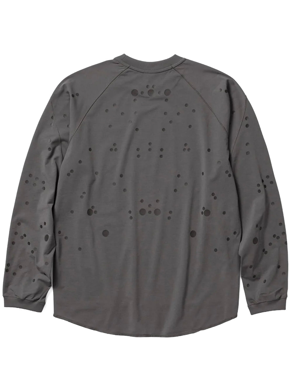 GOLDWIN-GRAPHIC L/S T-SHIRT-GZ45307 DEEP CHARCOAL