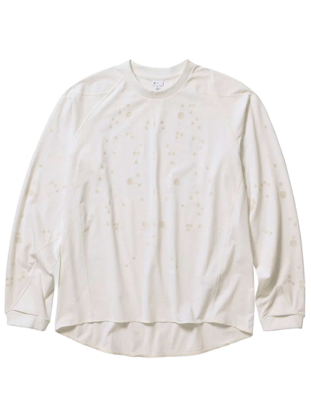 GOLDWIN-GRAPHIC L/S T-SHIRT-GZ45307 WHITE