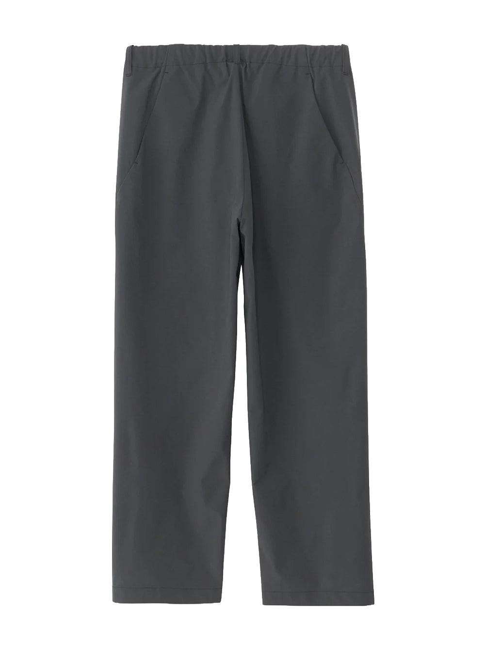 GOLDWIN-ONE TUCK TAPERED LIGHT PANTS-GL76180 EBONY GRAY