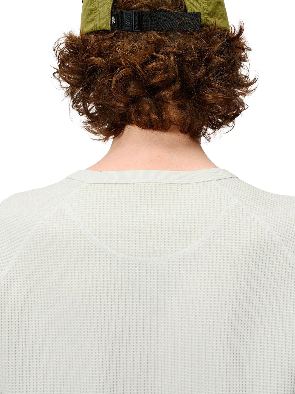 GOLDWIN-WAFFLE LIGHT L/S TSHIRT-GL45142 IVORY