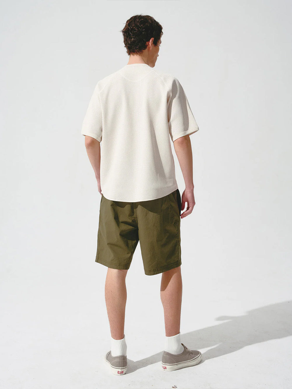 GOLDWIN-WAFFLE LIGHT TSHIRT-GL65143 IVORY