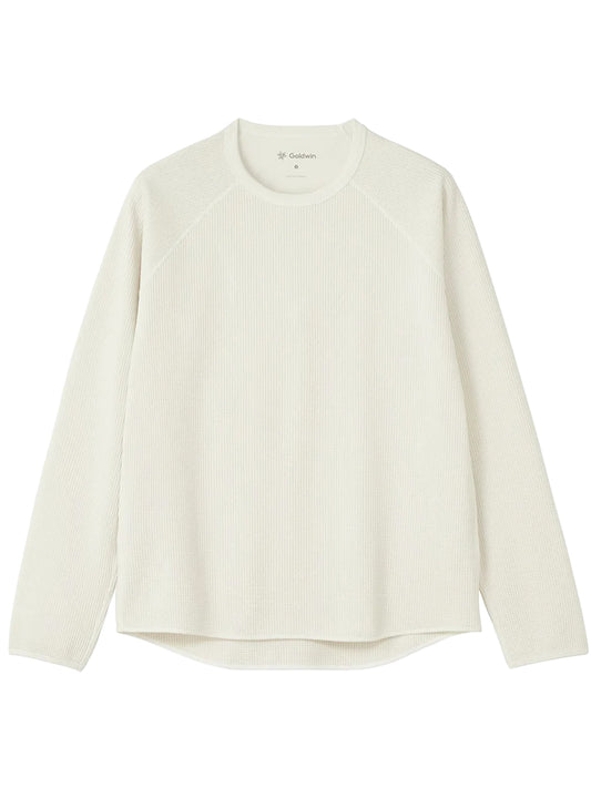 GOLDWIN-WF LIGHT L/S T-SHIRT-GL45142 IVORY