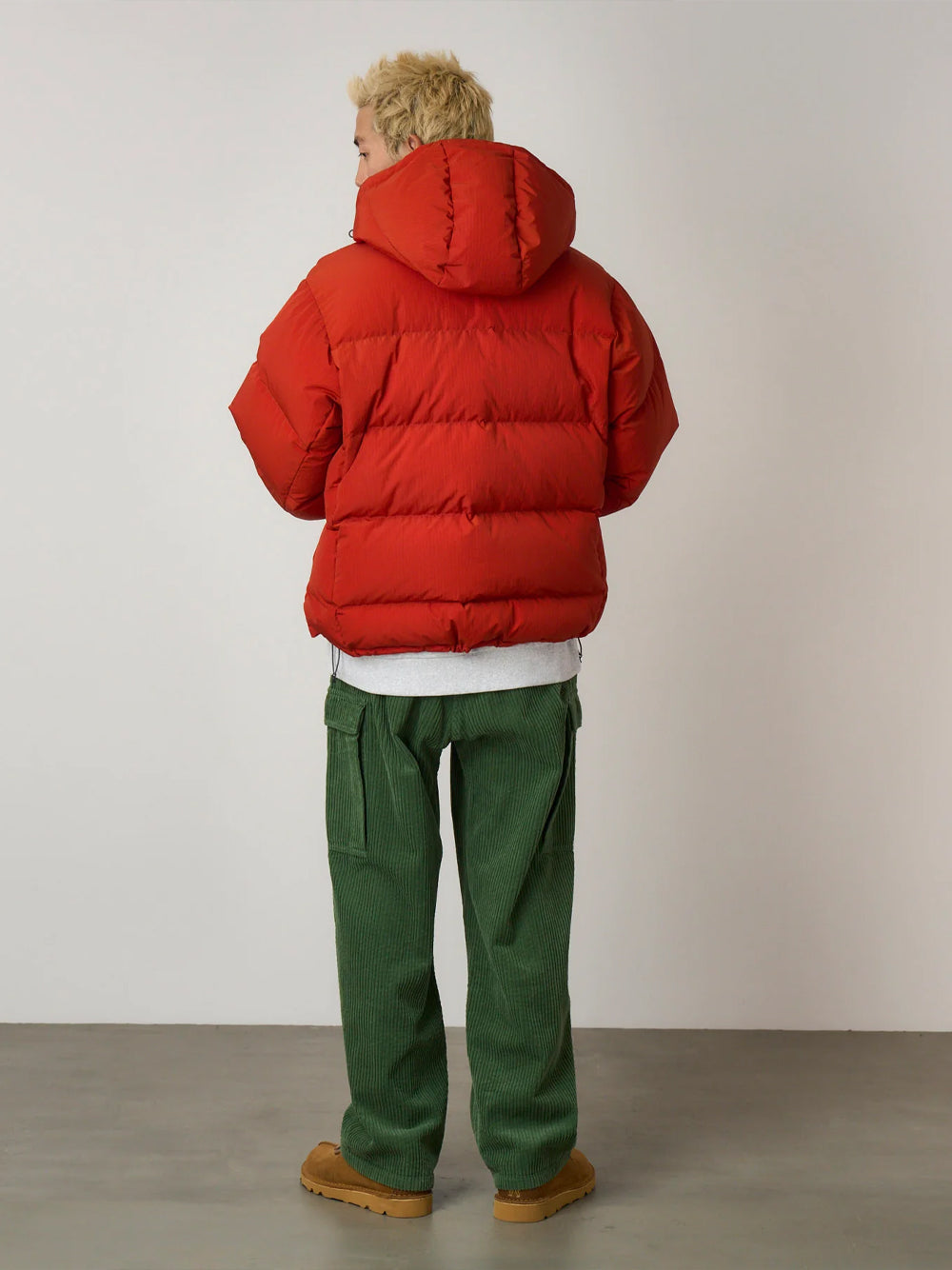 GRAMICCI-BROCKTON BIG CORDUROY PANT-G5FM.P056 PINE GREEN