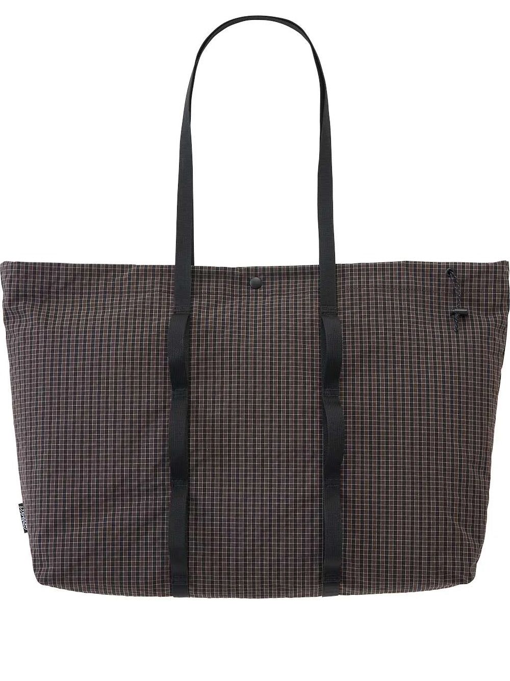 GRAMICCI-PLAID CLIMBING TOTE-G5FA.170 DEEP BROWN