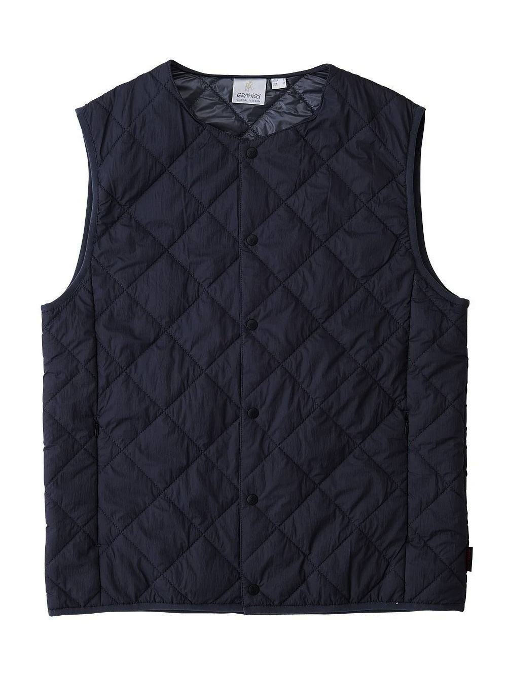 GRAMICCI-THERMAL INSULATION QUILTED VEST-G5FU.J032 BLACK