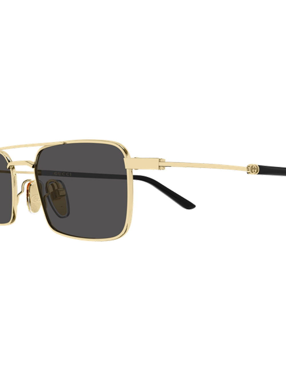 GUCCI-GG2258S-GG2258S.001 001 GOLD/BLACK/GREY