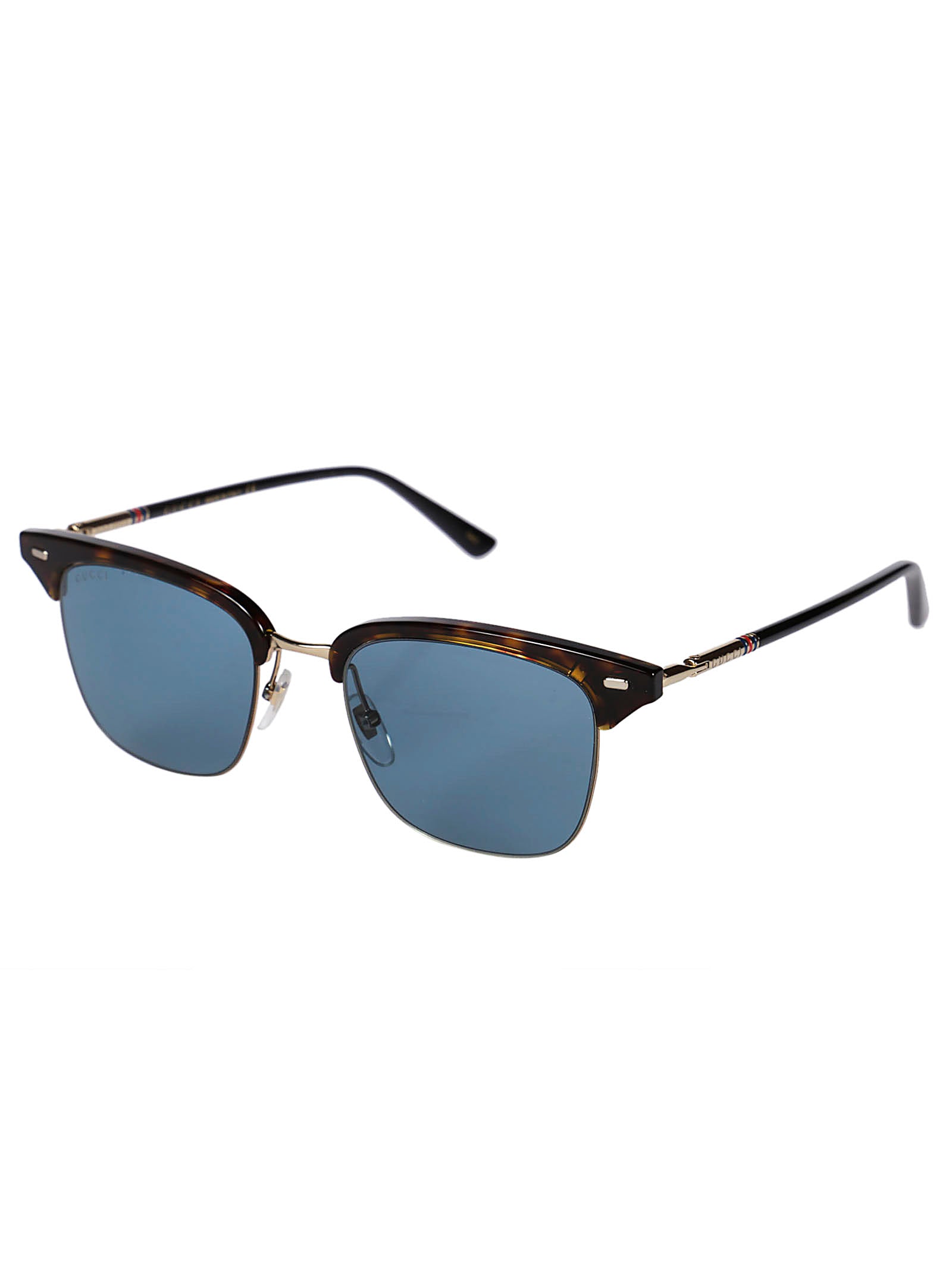 GUCCI-SQUARE METAL ACETATE-GG0389S 003 HAVANA