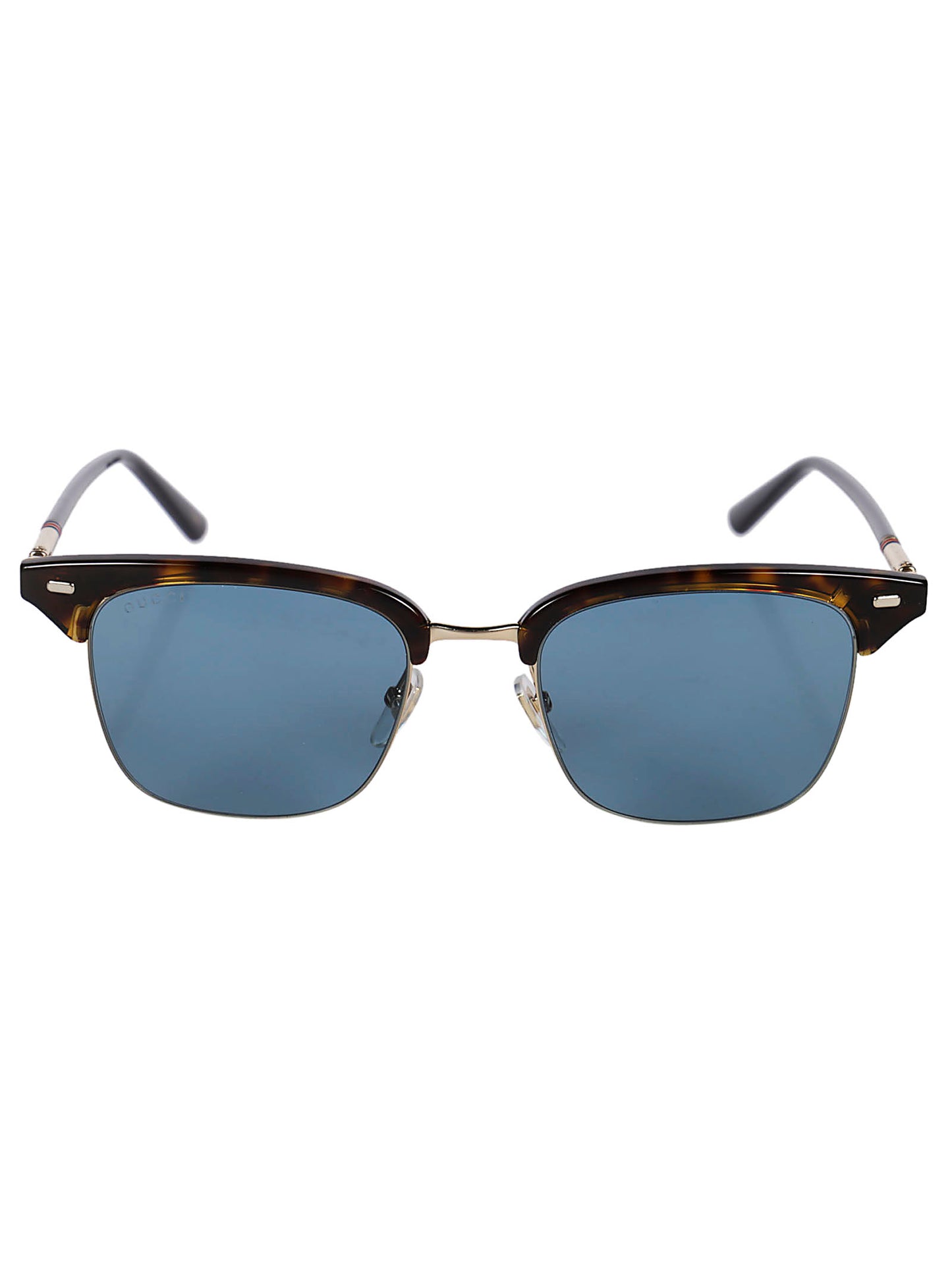 GUCCI-SQUARE METAL ACETATE-GG0389S 003 HAVANA