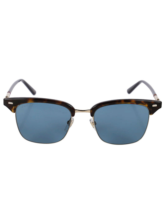 GUCCI-SQUARE METAL ACETATE-GG0389S 003 HAVANA