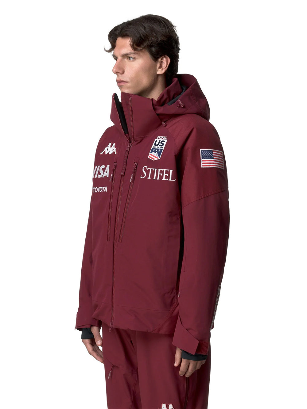 KAPPA-6CENTO 602C US-331Q3RW WP2 RED POMEGRANATE