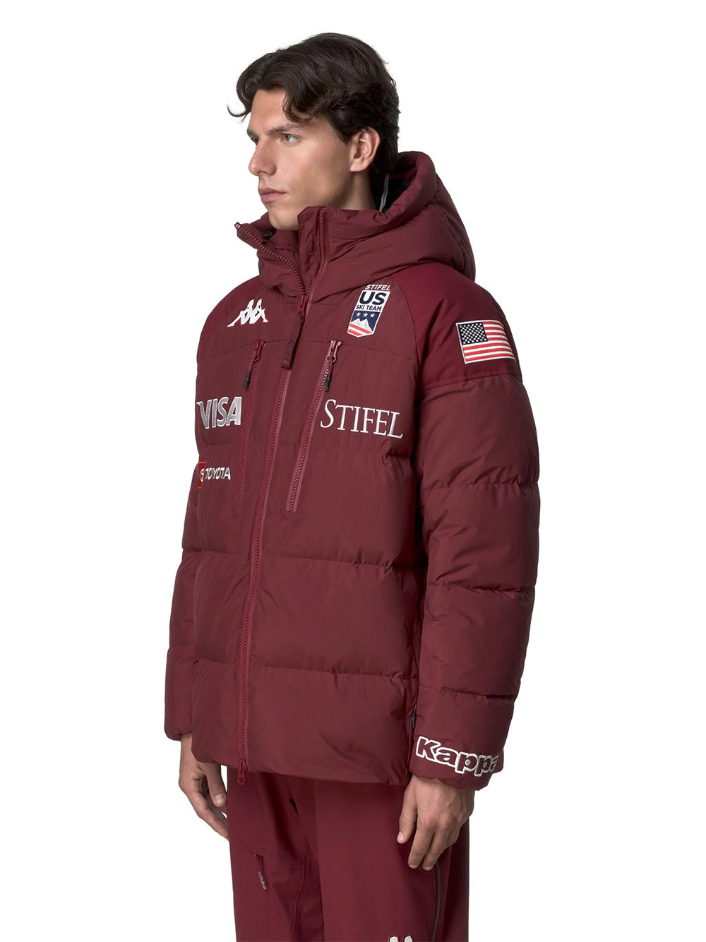 KAPPA-6CENTO 662C US-331Q3VW WP2 RED POMEGRANATE