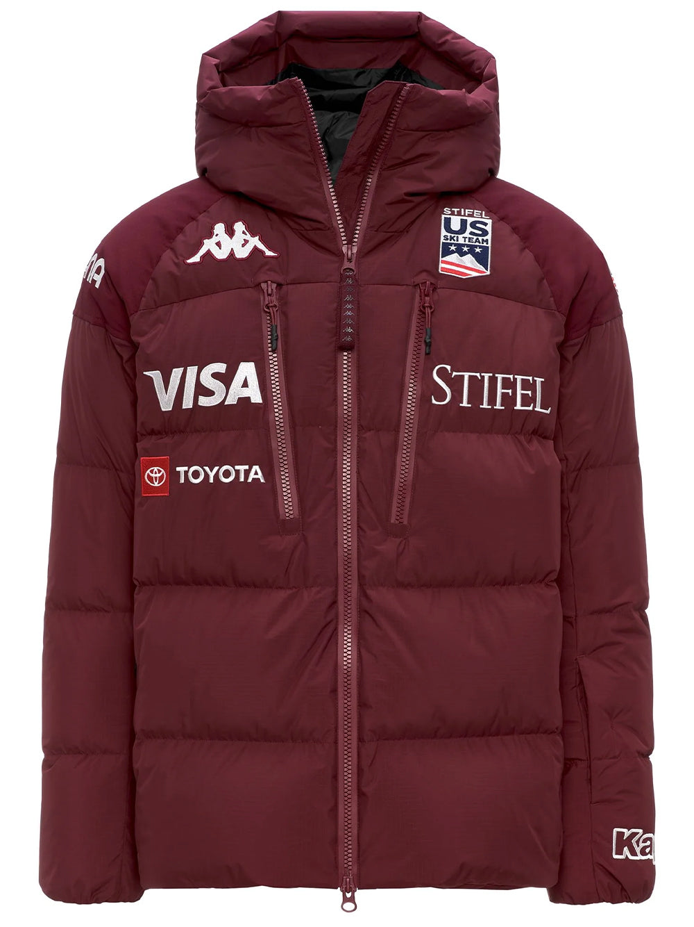 KAPPA-6CENTO 662C US-331Q3VW WP2 RED POMEGRANATE