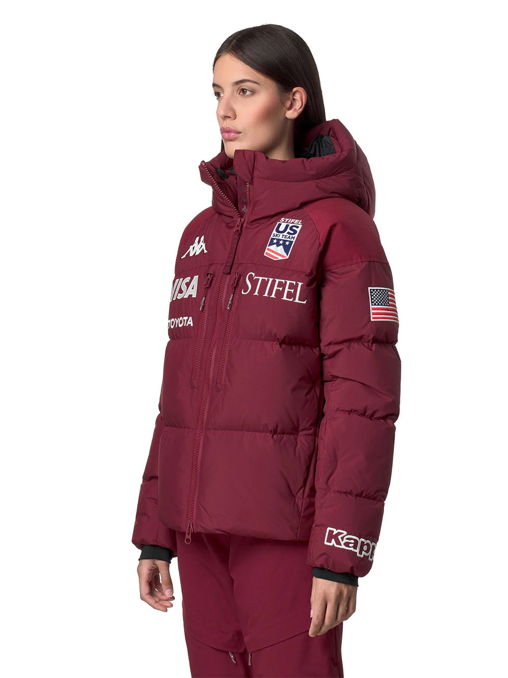 KAPPA-6CENTO 668C US-331Q3TW WP2 RED POMEGRANATE