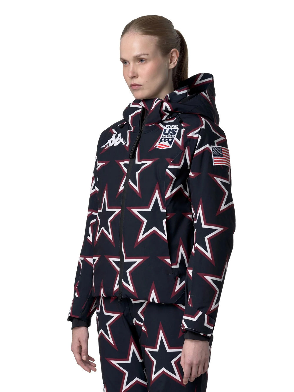 KAPPA-8CENTO 810G US-382D1TW A04 BLUE BARITONE/POMGRANATEWHITE