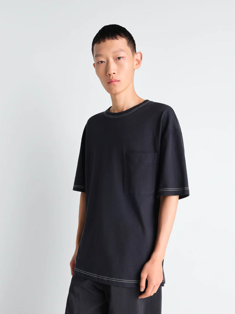 LEMAIRE-BOXY SS T-SHIRT-TS0010 LJ1010 BR498 URCHIN