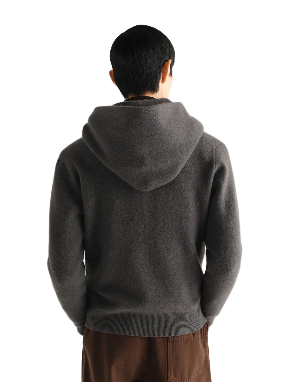 LEMAIRE-HOODED SWEATER-PO0043.LK1062 BK502 STONE