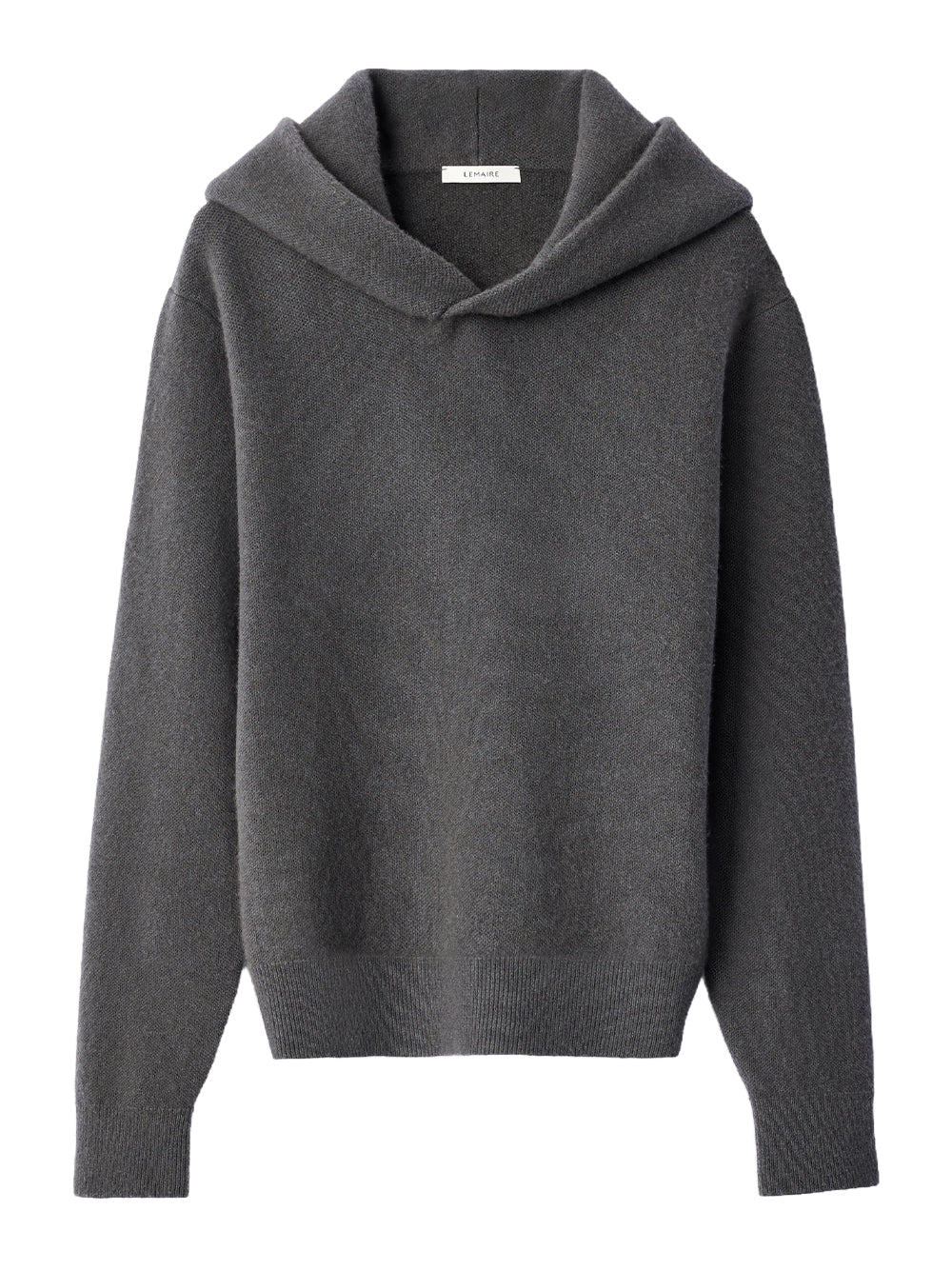 LEMAIRE-HOODED SWEATER-PO0043.LK1062 BK502 STONE