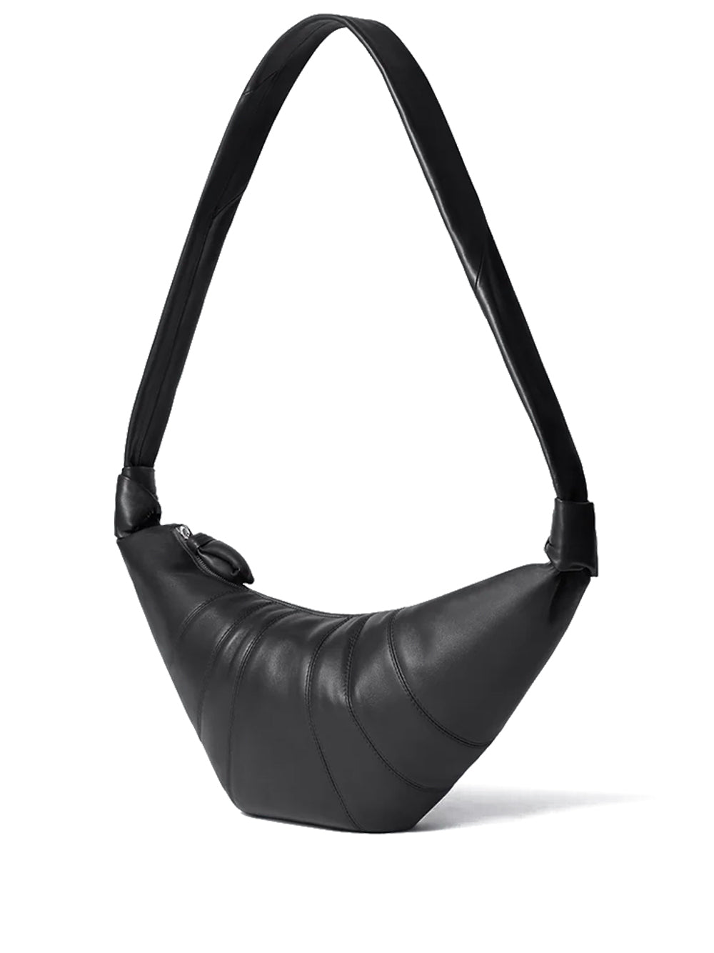 LEMAIRE-MEDIUM CROISSANT BAG-BG0001.LL095 BK999 BLACK