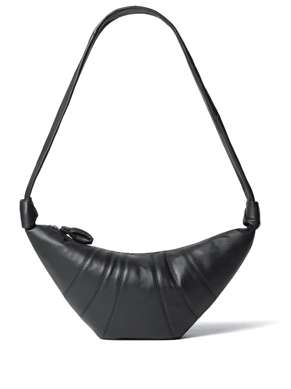 LEMAIRE-MEDIUM CROISSANT BAG-BG0001.LL095 BK999 BLACK