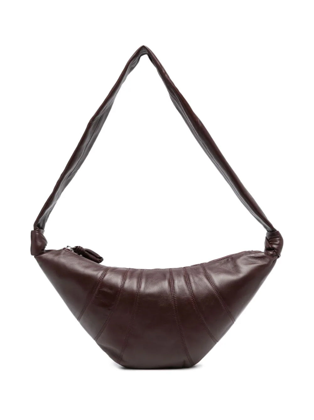 LEMAIRE-MEDIUM CROISSANT BAG-BG0001LL095 BR490 DARK CHOCOLATE