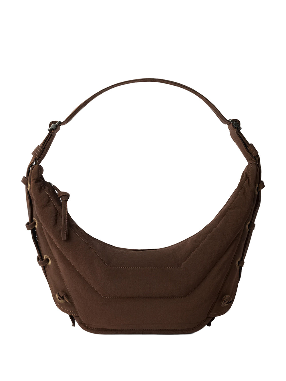 LEMAIRE-MEDIUM SOFT GAME BAG-BG0074.LF1330 BR303 CHOCOLATE TRUFFLE