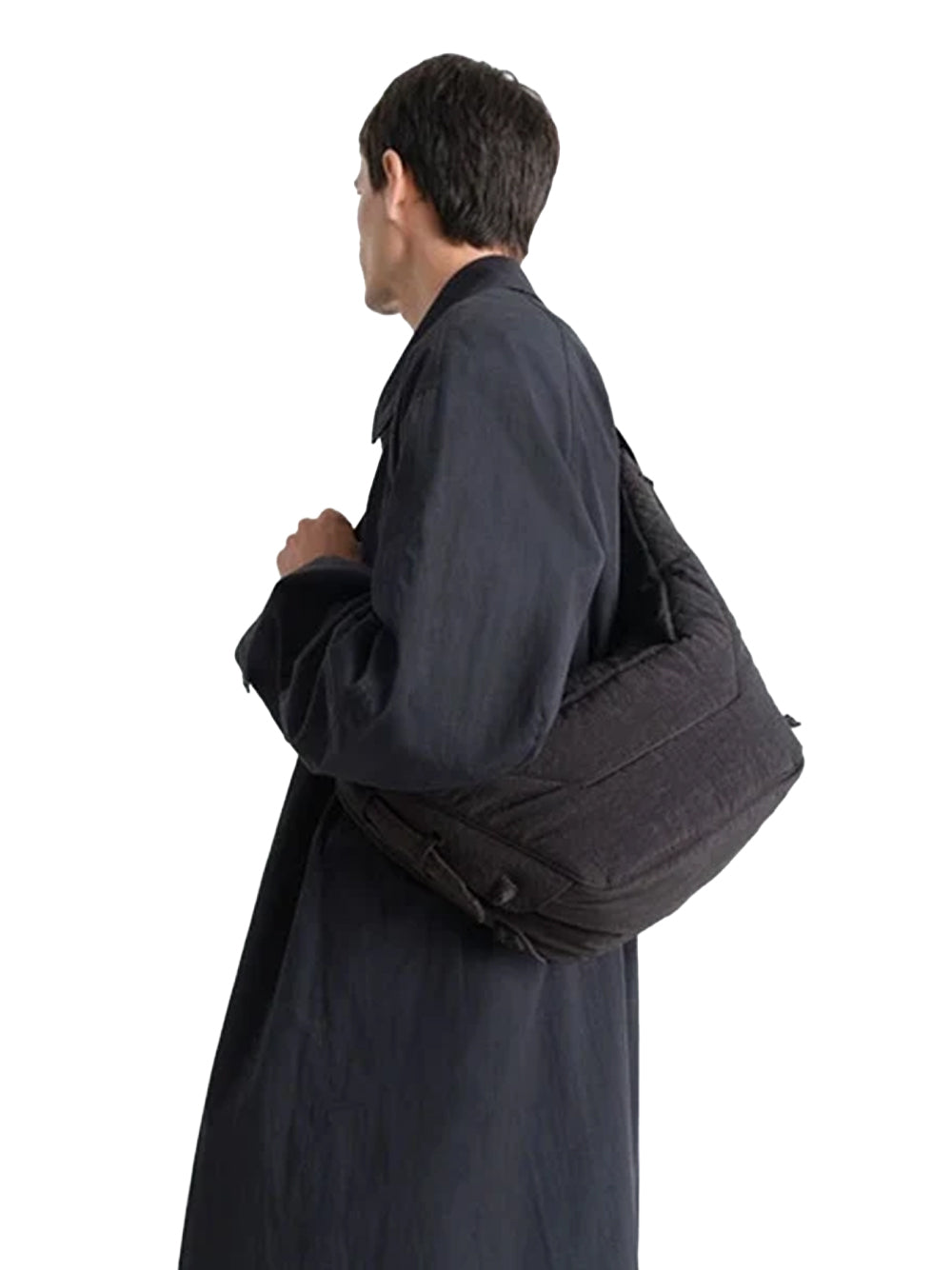 LEMAIRE-MEDIUM SOFT GAME BAG-BG0074.LF1330 BR490 DARK CHOCOLATE