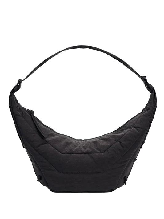 LEMAIRE-MEDIUM SOFT GAME BAG-BG0074.LF1330 BR490 DARK CHOCOLATE