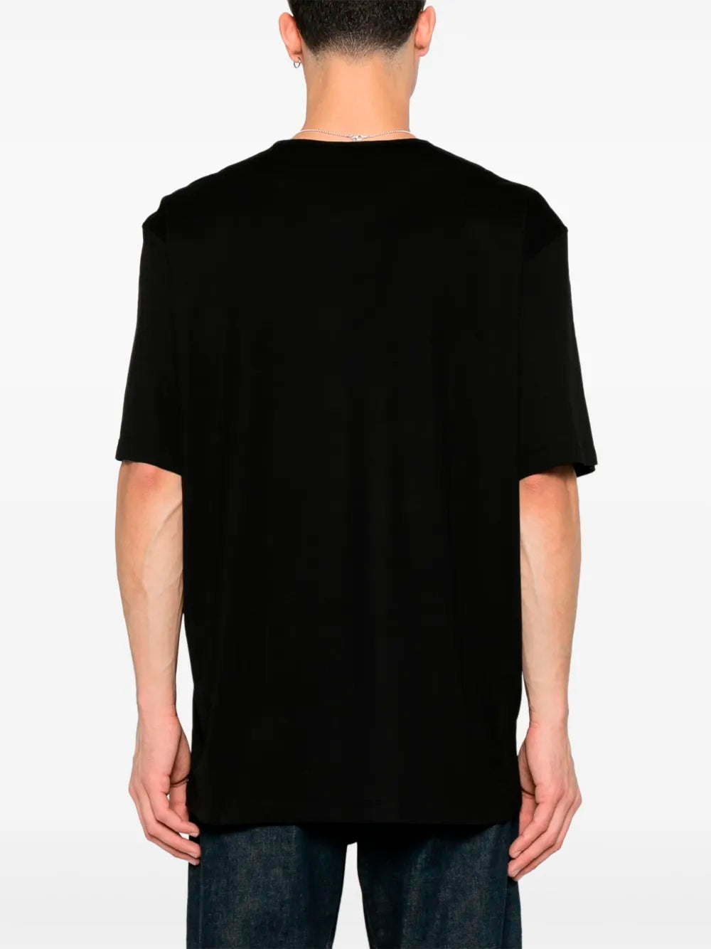 LEMAIRE-RELAXED T-SHIRT-TO1335.LJ1018 BK999 BLACK