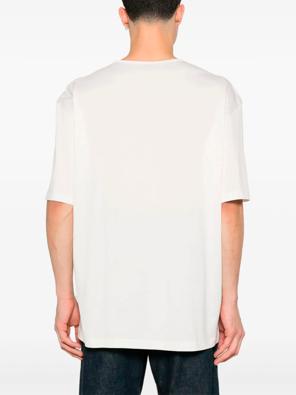 LEMAIRE-RELAXED T-SHIRT-TO1335.LJ1018 WH001 CHALK