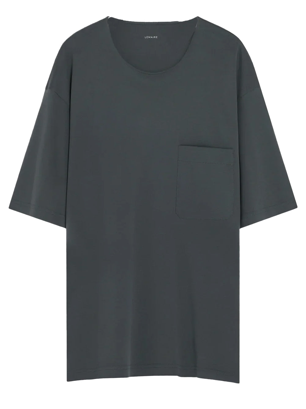 LEMAIRE-RELAXED TSHIRT-T01457.LJ1043 BK878 CARBON GREY