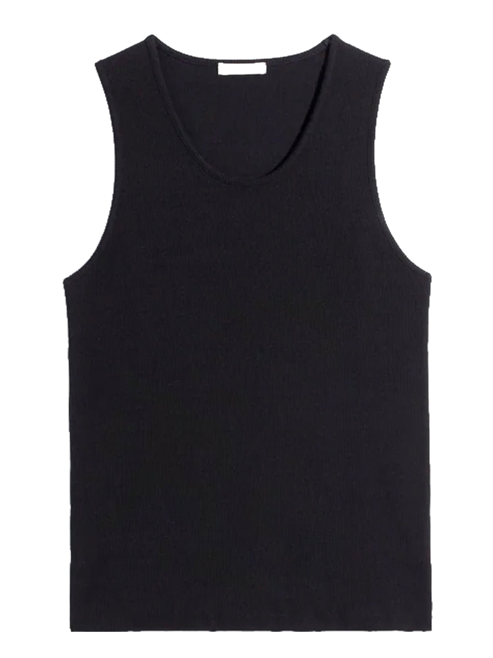 LEMAIRE-RIB TANK TOP-TS0006 LJ1030 BK999 BLACK