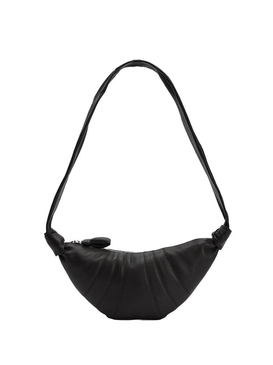LEMAIRE-SMALL CROISSANT BAG-BG0003.LL0018 BK999 BLACK
