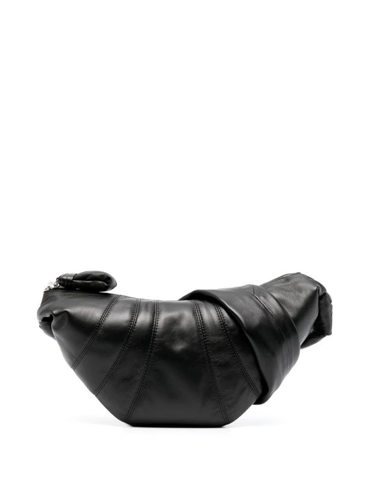 LEMAIRE-SMALL CROISSANT BAG-BG0003.LL095 BK999 BLACK