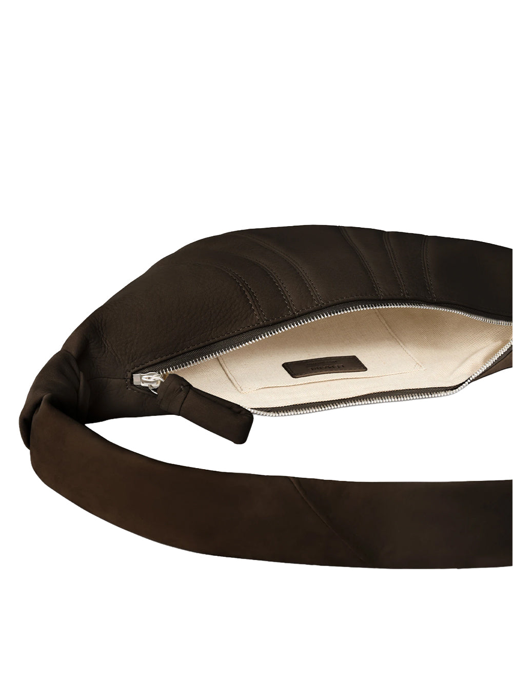 LEMAIRE-SMALL CROISSANT BAG-BG0234.LL0189 BR007 EBONY BROWN