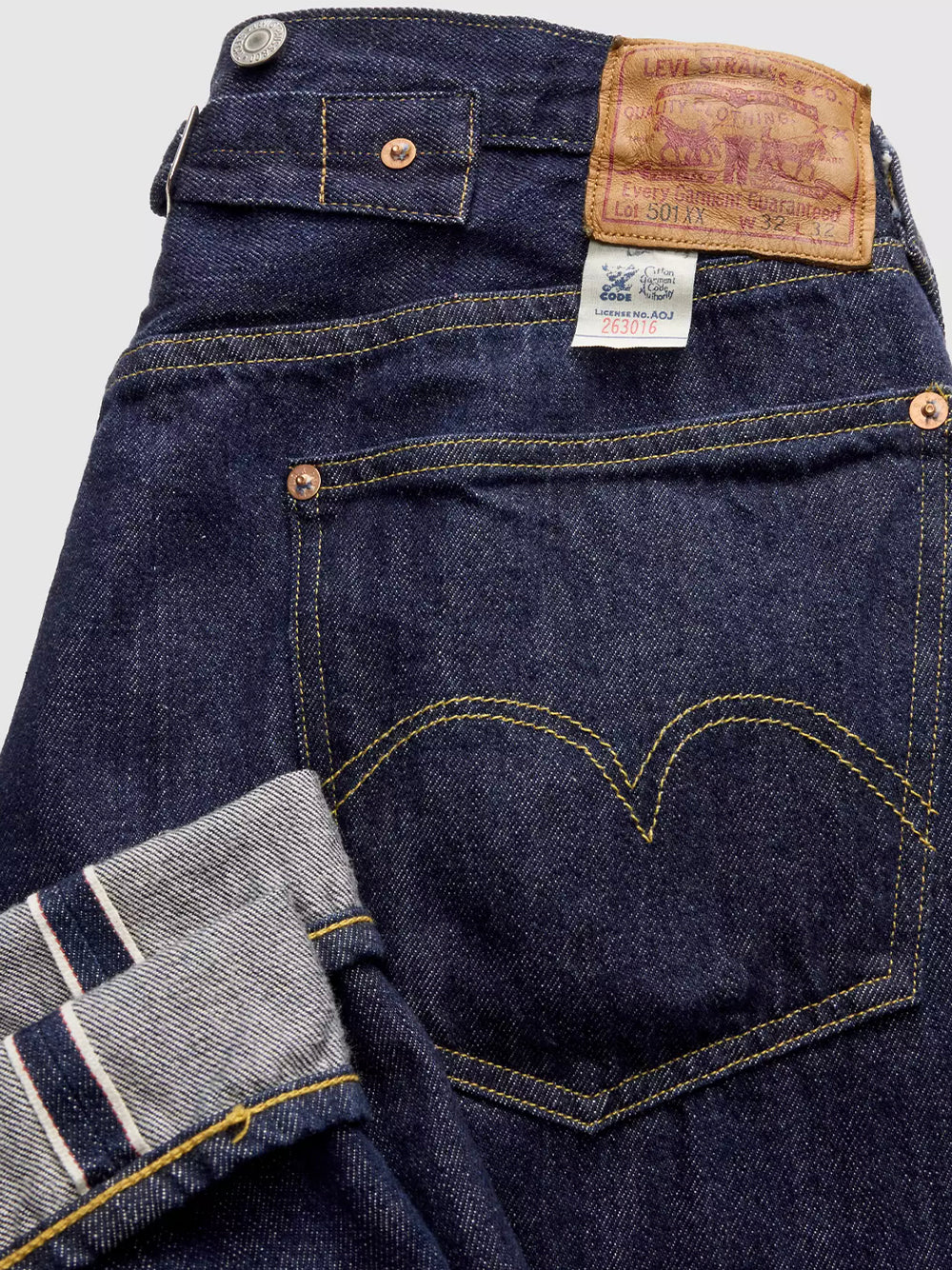 LEVI`S®-1933 501 JEANS-33501.0052 ONE WASH LVC