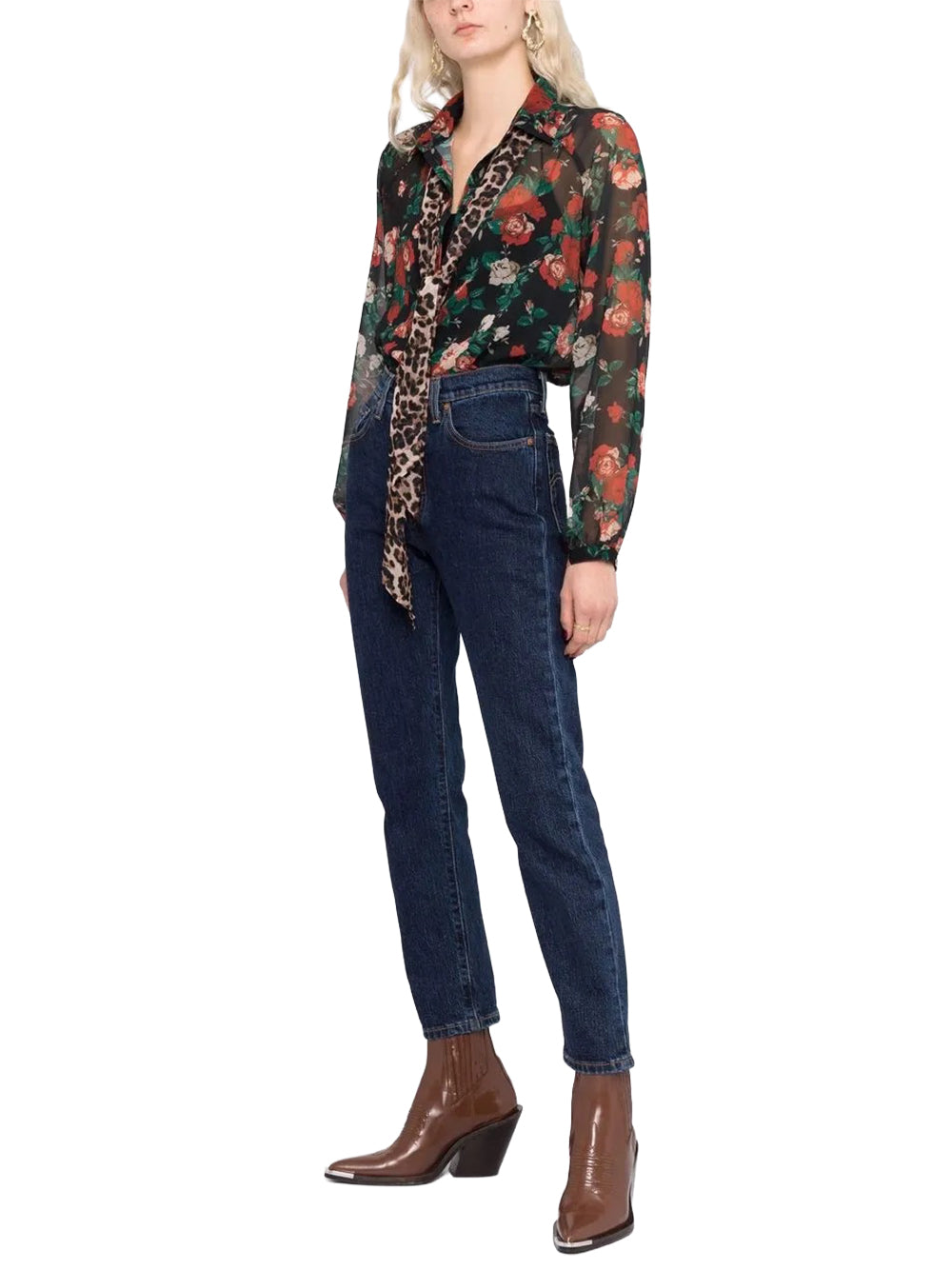 LEVI`S®-501 CROP-36200.0179 SALSA STONEWASH