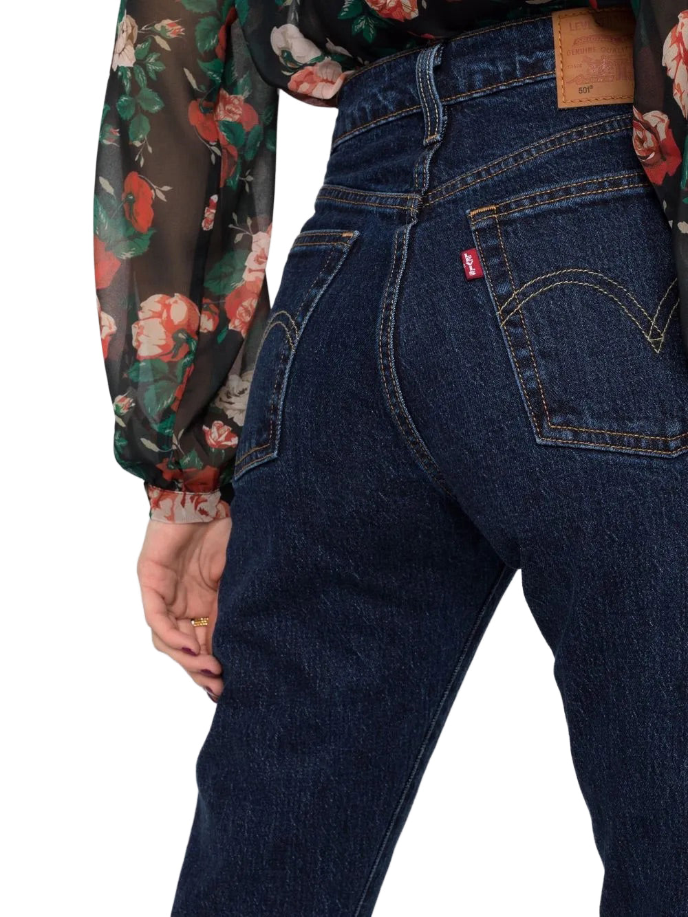 LEVI`S®-501 CROP-36200.0179 SALSA STONEWASH