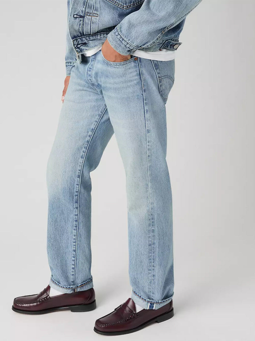 LEVI`S®-501 LEVI`S ORIGINAL SELVEDGE-00501.3662 BEAUTIFUL DISASTER SELV