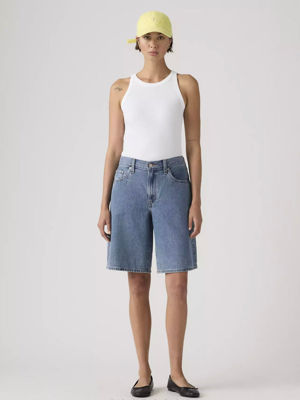 LEVI`S®-BAGGY DAD JORT-000MJ.0016 OWN IT TENCEL